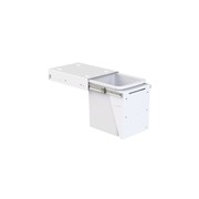 Hideaway Compact 1 x 15L Bucket | Door Pull | White gallery detail image