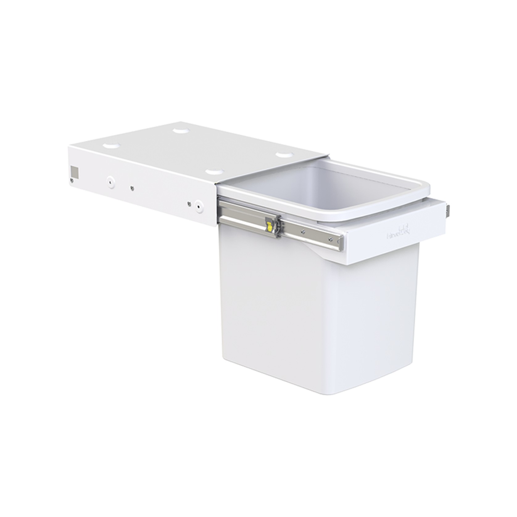 Hideaway Compact Bin 1 x 15L Bucket | Handle Pull gallery detail image