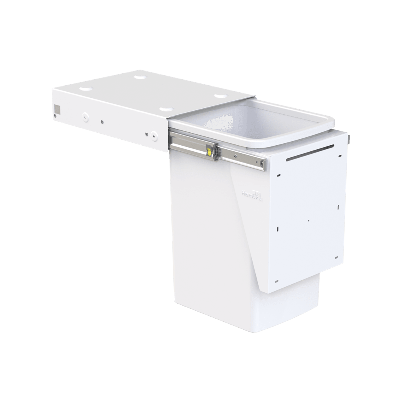 Hideaway Compact Bin 1 x 20L Bucket | Door Pull gallery detail image