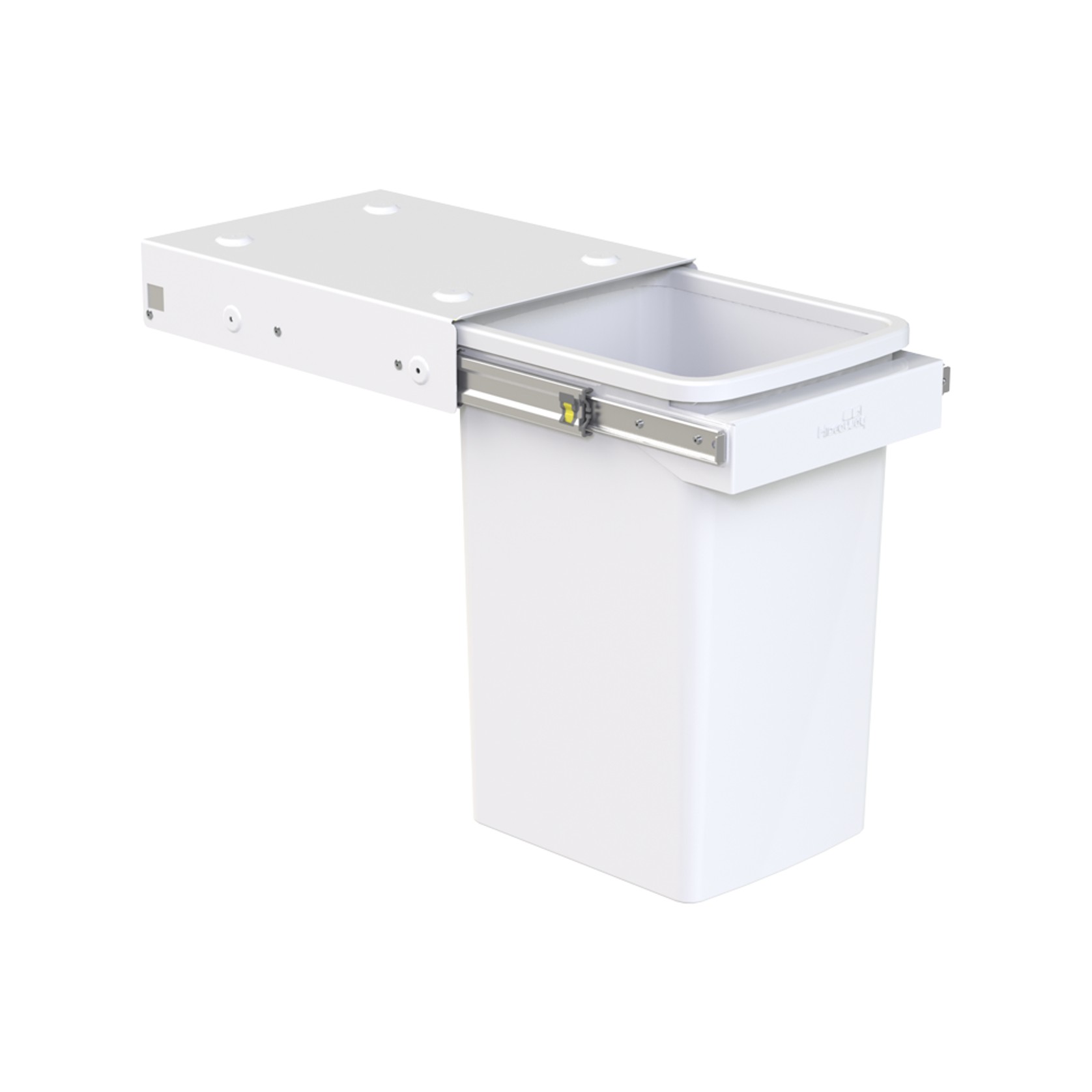 Hideaway Compact Bin 1 x 20L Bucket | Handle Pull gallery detail image