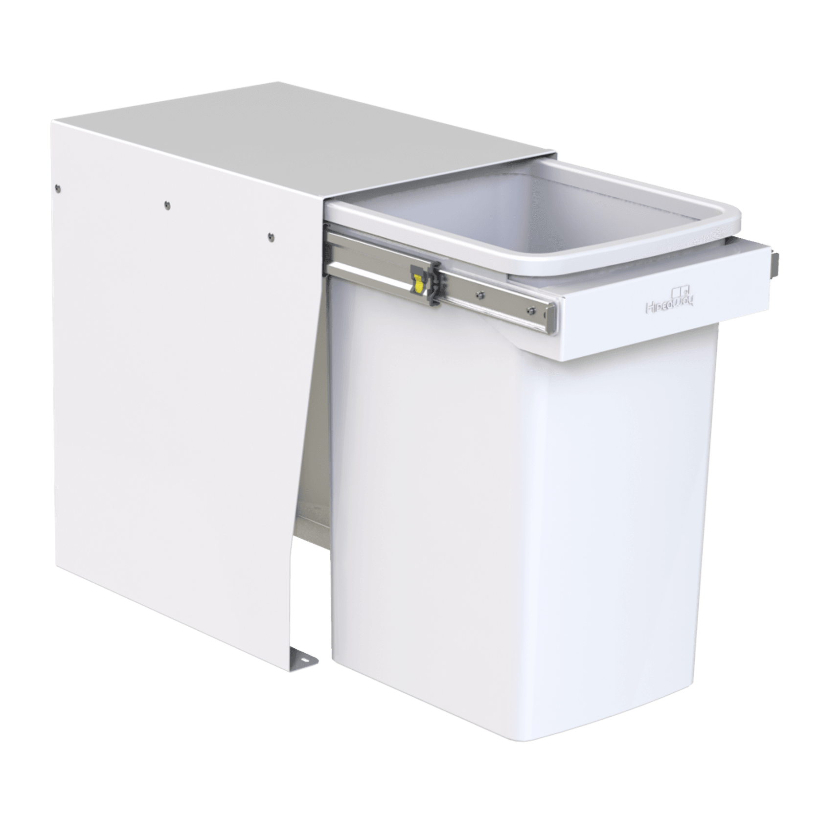 Compact Floor Mount 1 x 20L | Handle Pull | White gallery detail image
