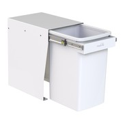 Compact Floor Mount 1 x 20L | Handle Pull | White gallery detail image