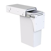 Hideaway Soft Close 1 x 40L | Door Pull | White gallery detail image
