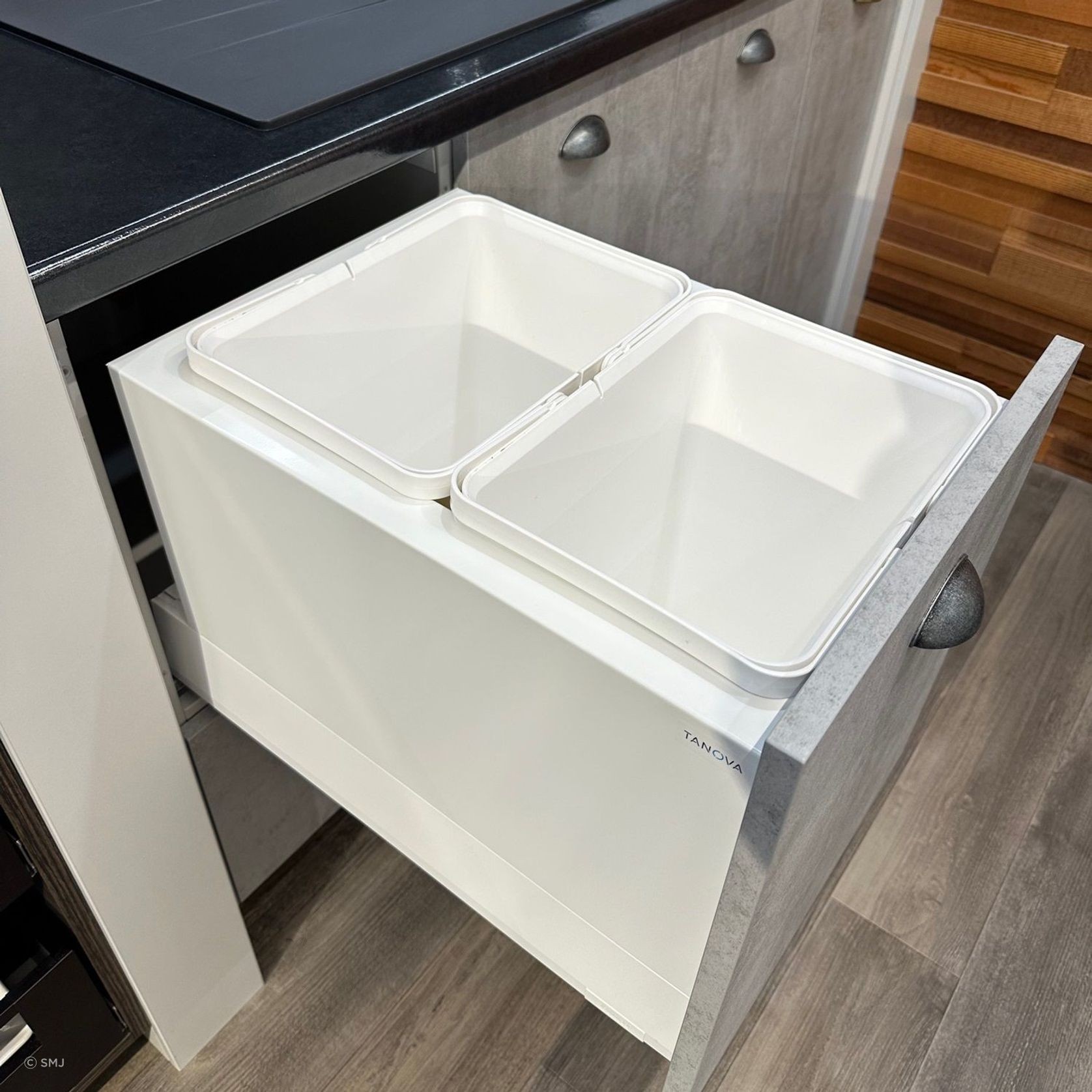 Tanova FLEX Kitchen Bin Solution For Slimline Drawers gallery detail image