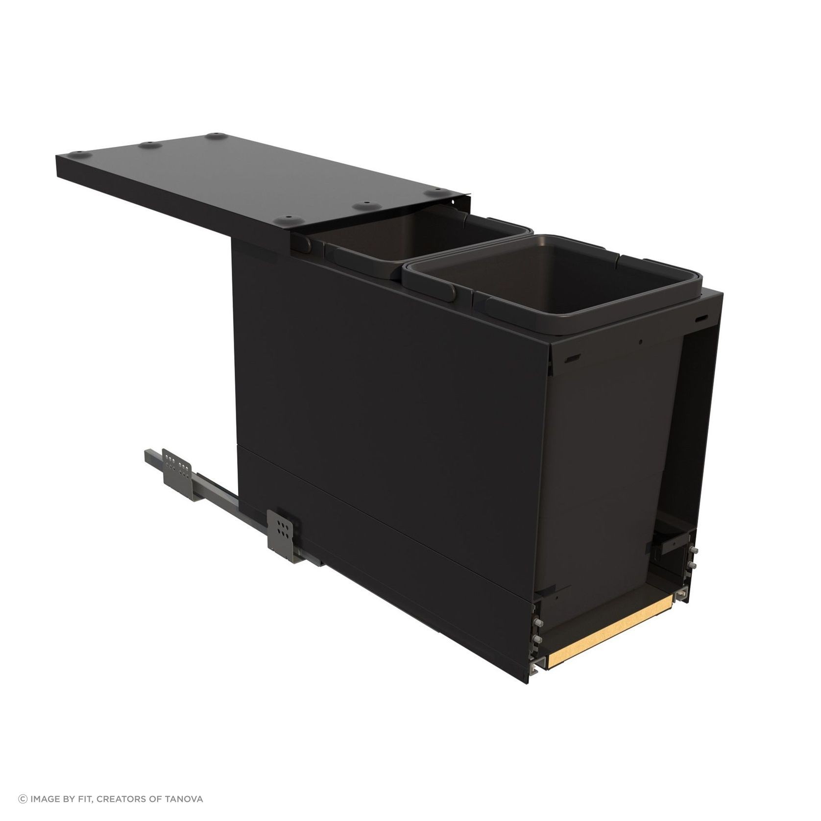 Tanova FLEX Kitchen Bin Solution For Slimline Drawers gallery detail image