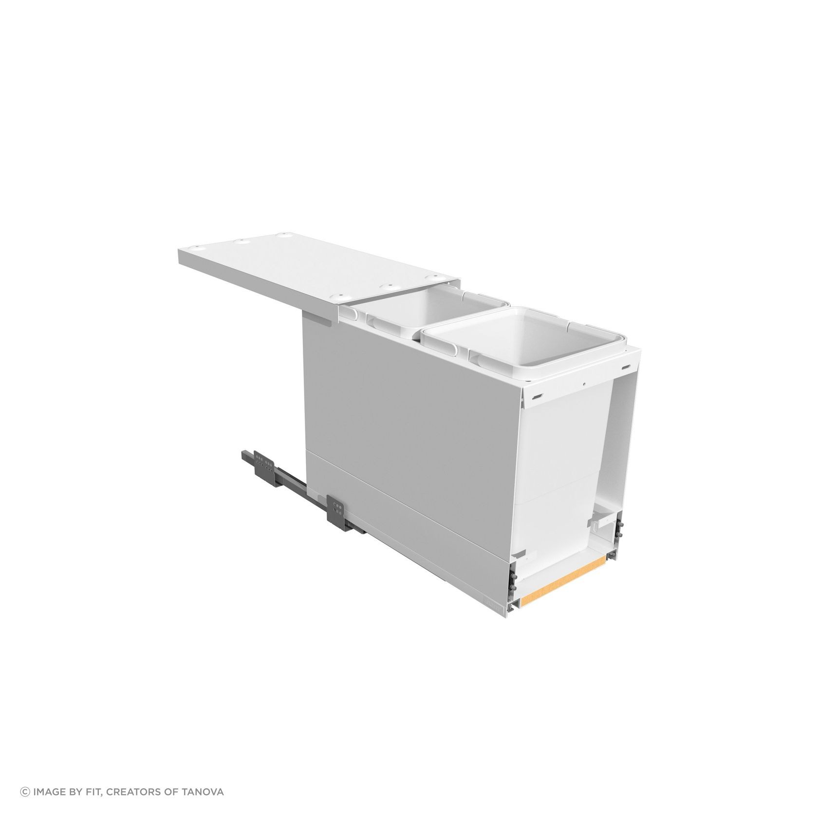 Tanova FLEX Kitchen Bin Solution For Slimline Drawers gallery detail image