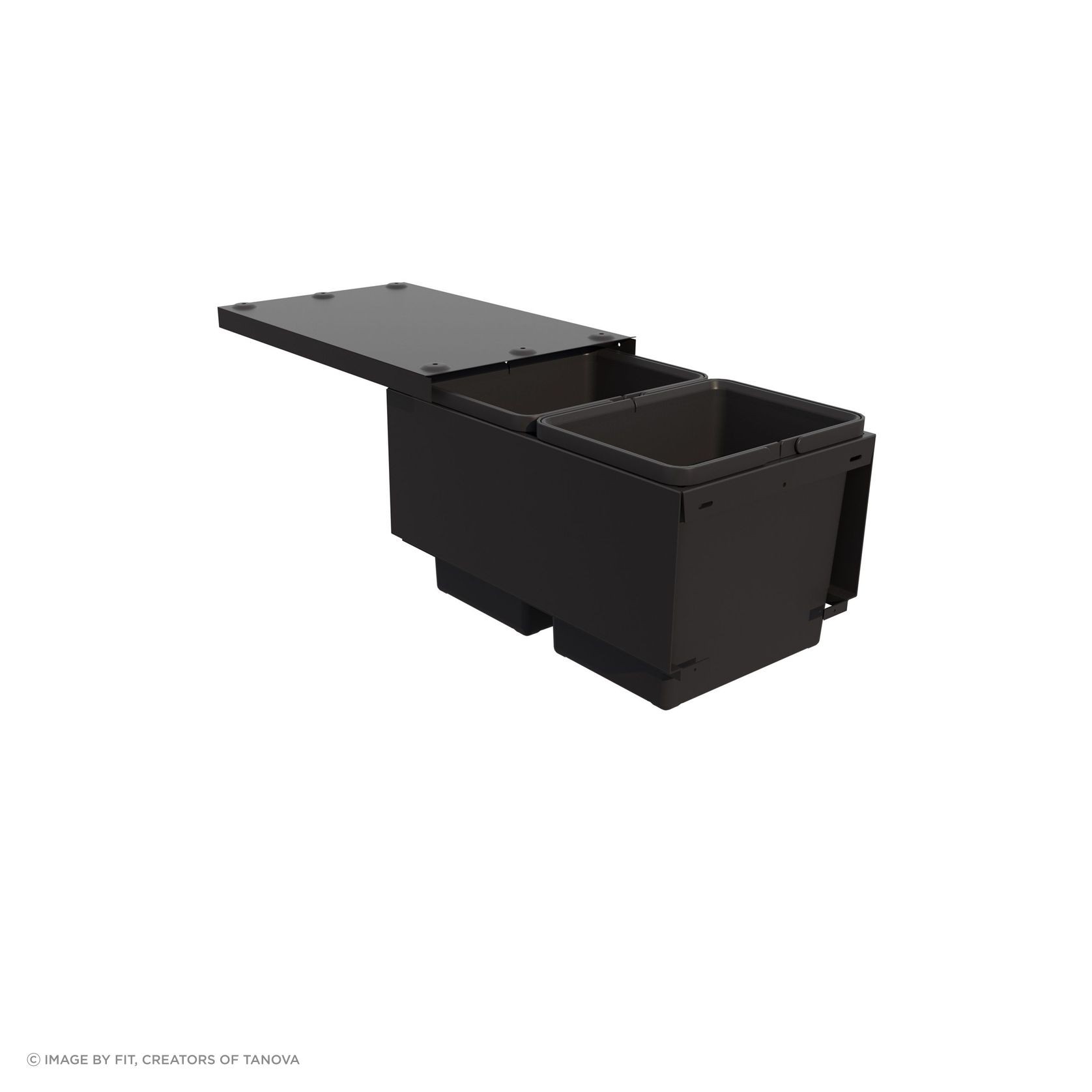 Tanova FLEX Kitchen Bin Solution For Slimline Drawers gallery detail image