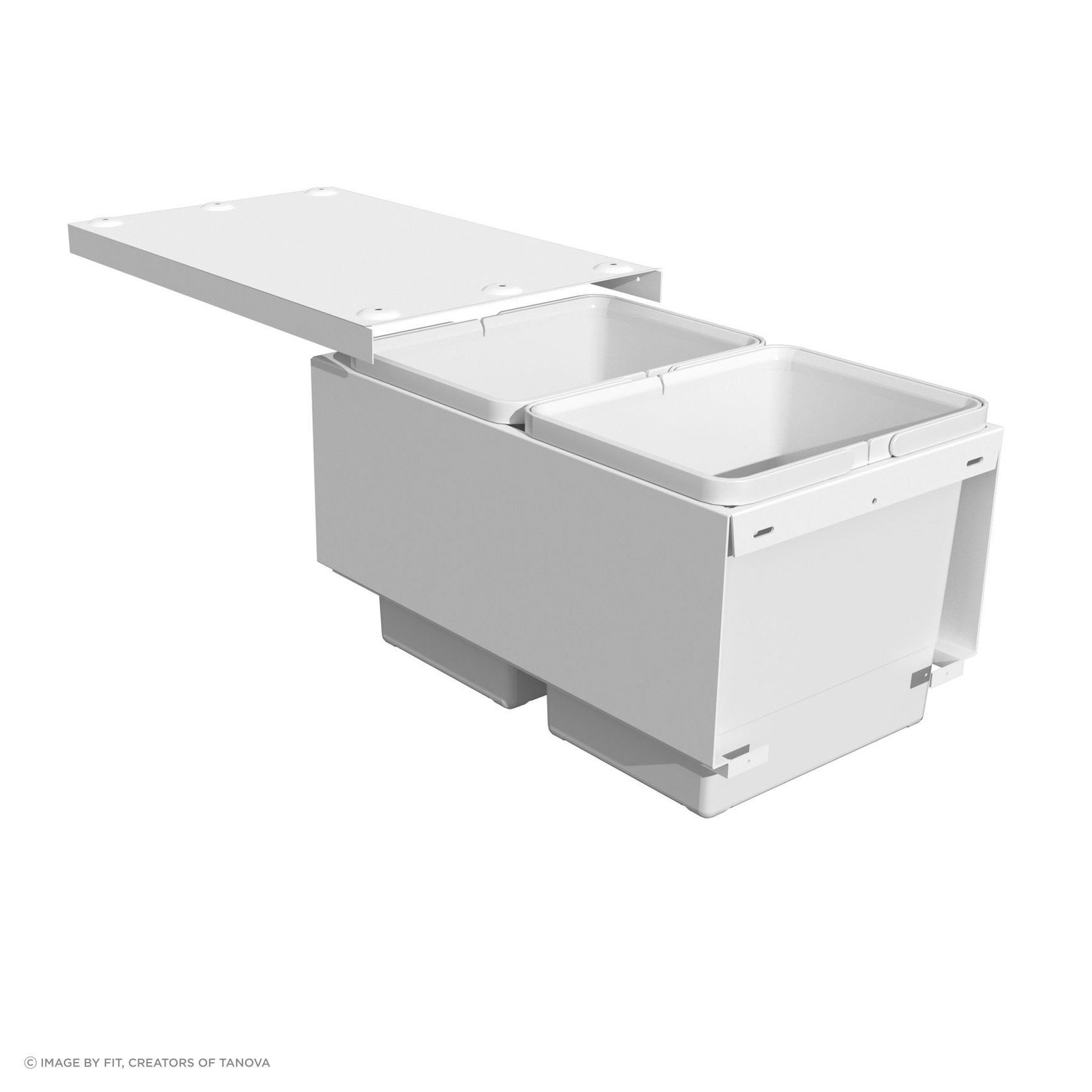 Tanova FLEX Kitchen Bin Solution For Slimline Drawers gallery detail image