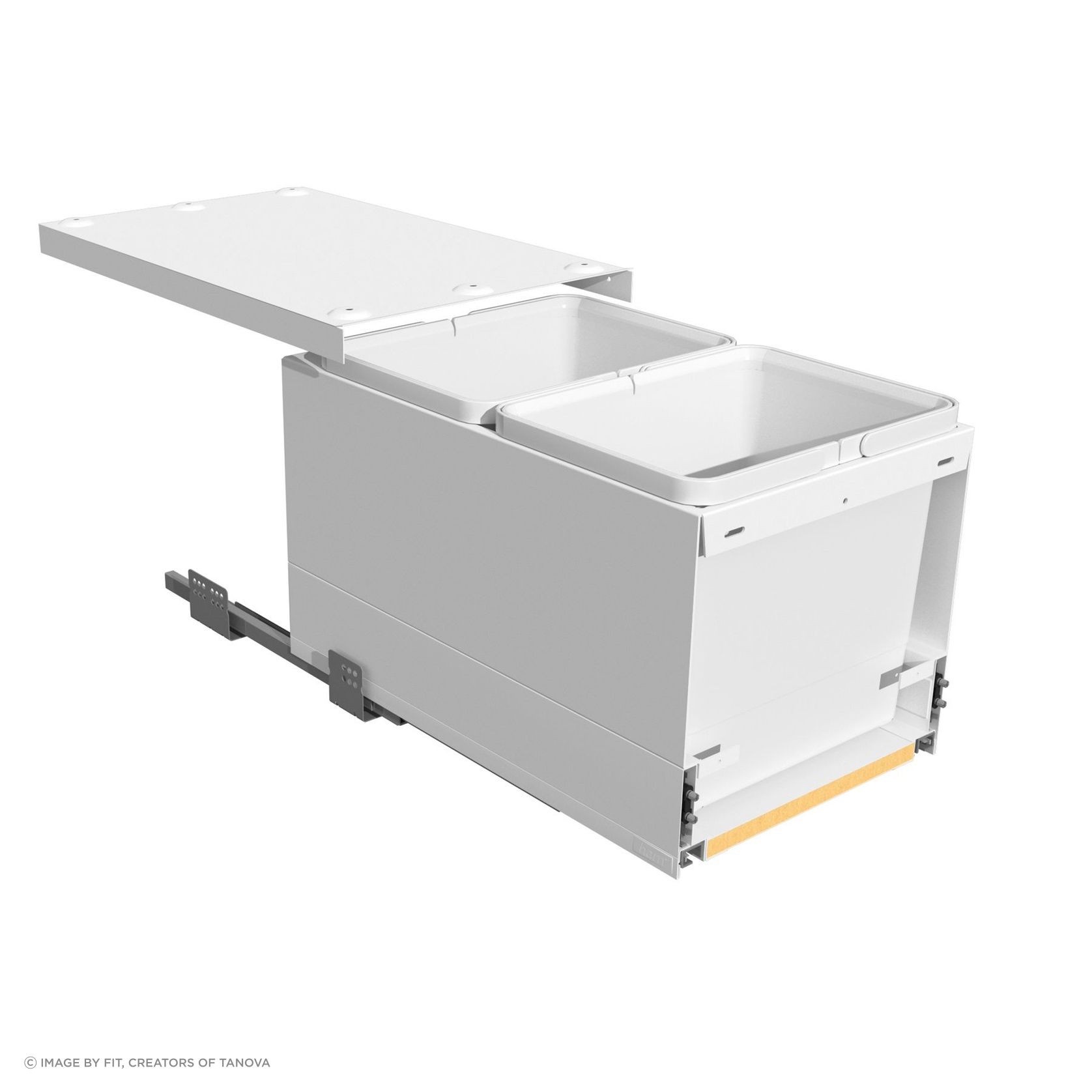 Tanova FLEX Kitchen Bin Solution For Slimline Drawers gallery detail image
