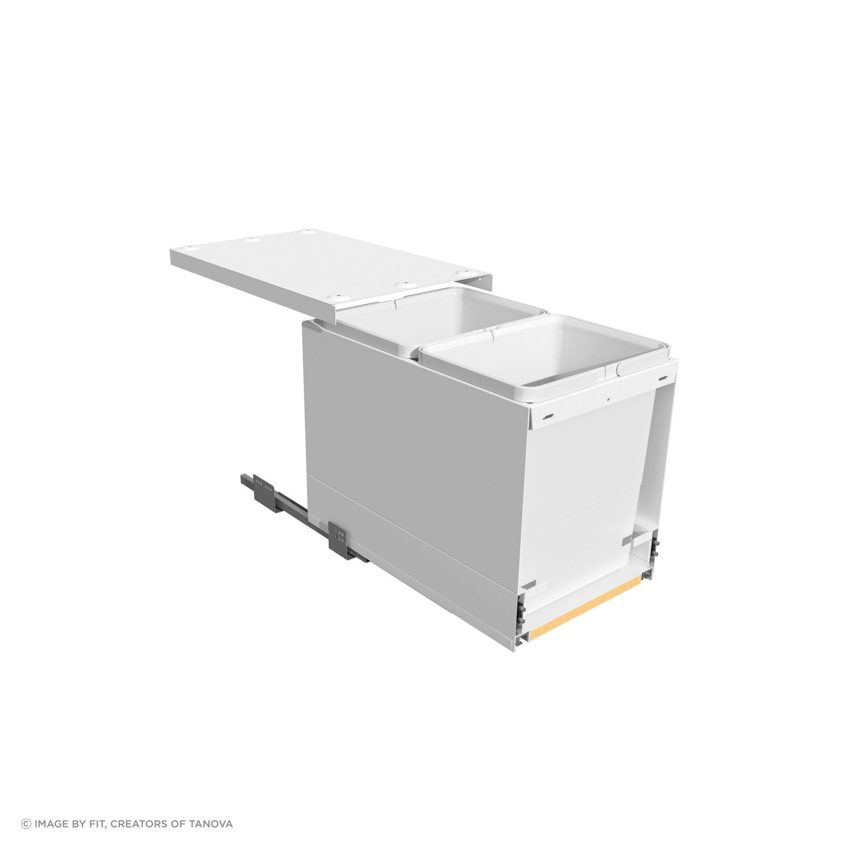 Tanova FLEX Kitchen Bin Solution For Slimline Drawers gallery detail image