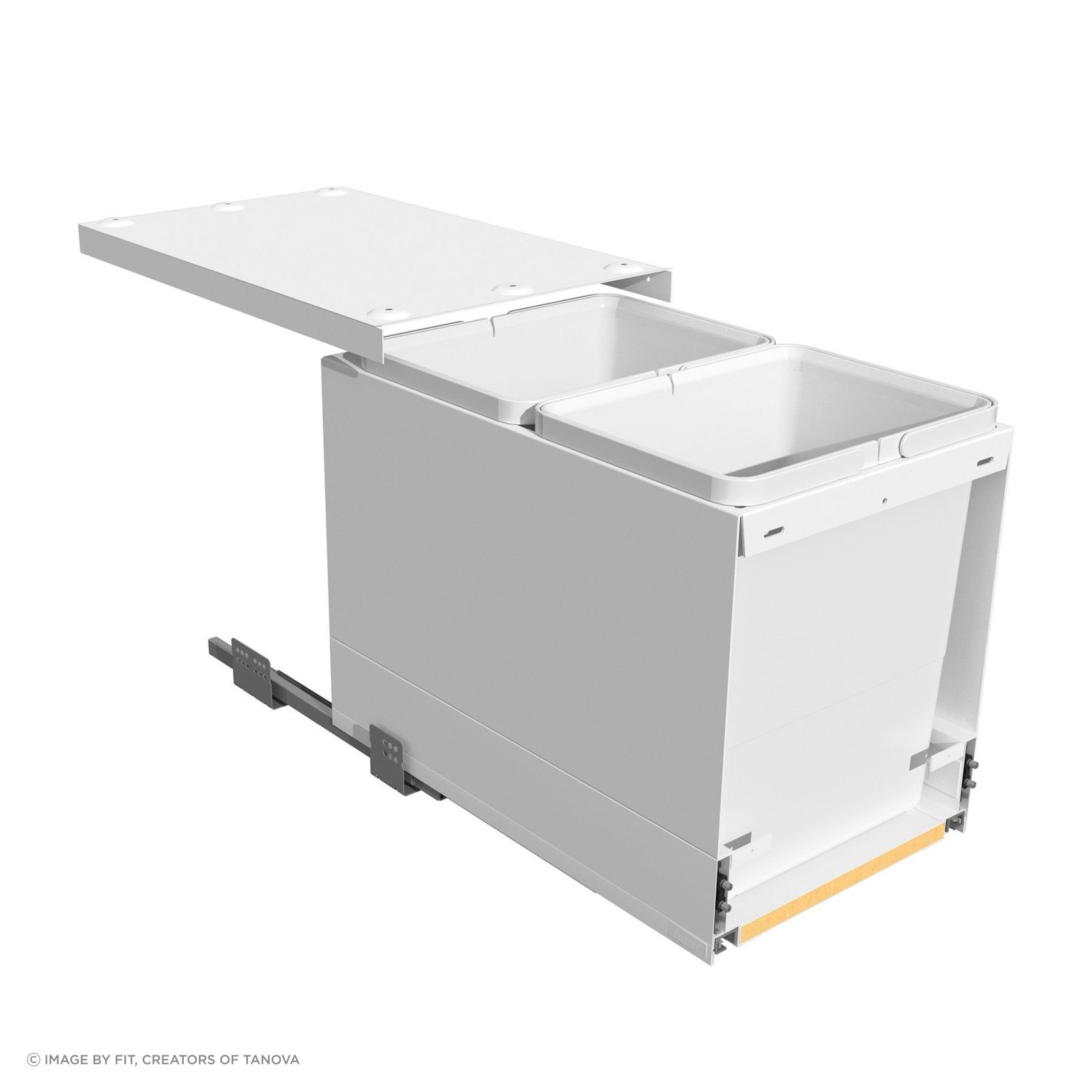 Tanova FLEX Kitchen Bin Solution For Slimline Drawers gallery detail image