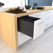 Tanova FLEX Kitchen Bin Solution For Slimline Drawers gallery detail image