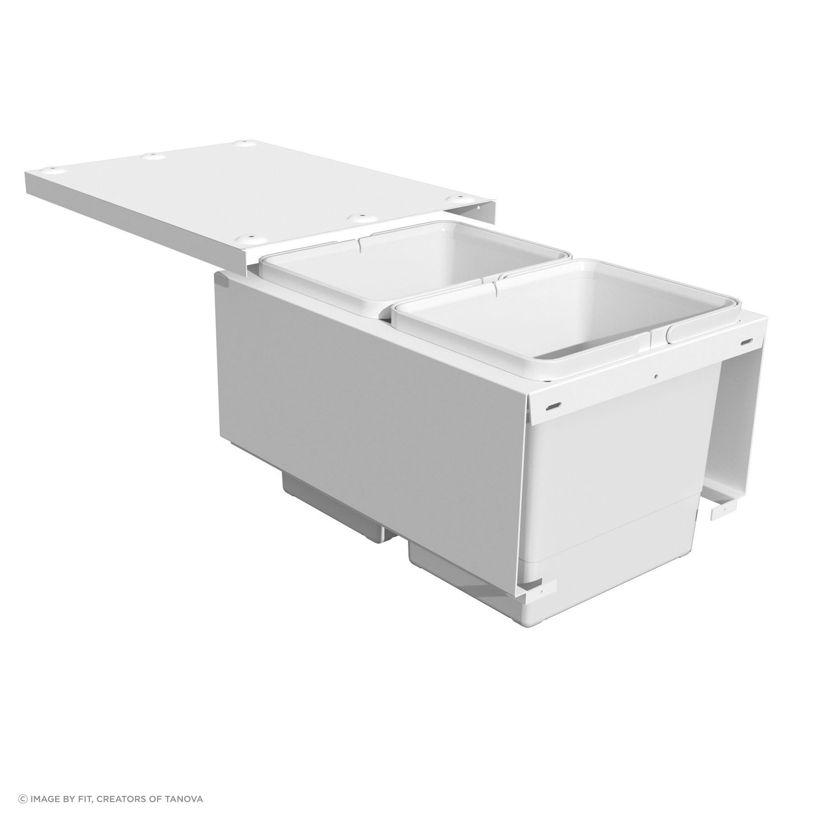 Tanova FLEX Kitchen Bin Solution For Slimline Drawers gallery detail image