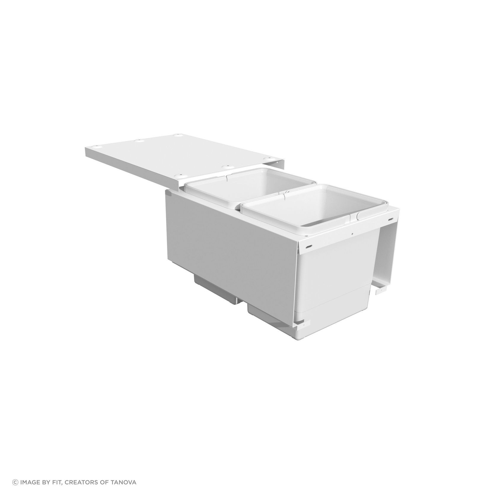 Tanova FLEX Kitchen Bin Solution For Slimline Drawers gallery detail image