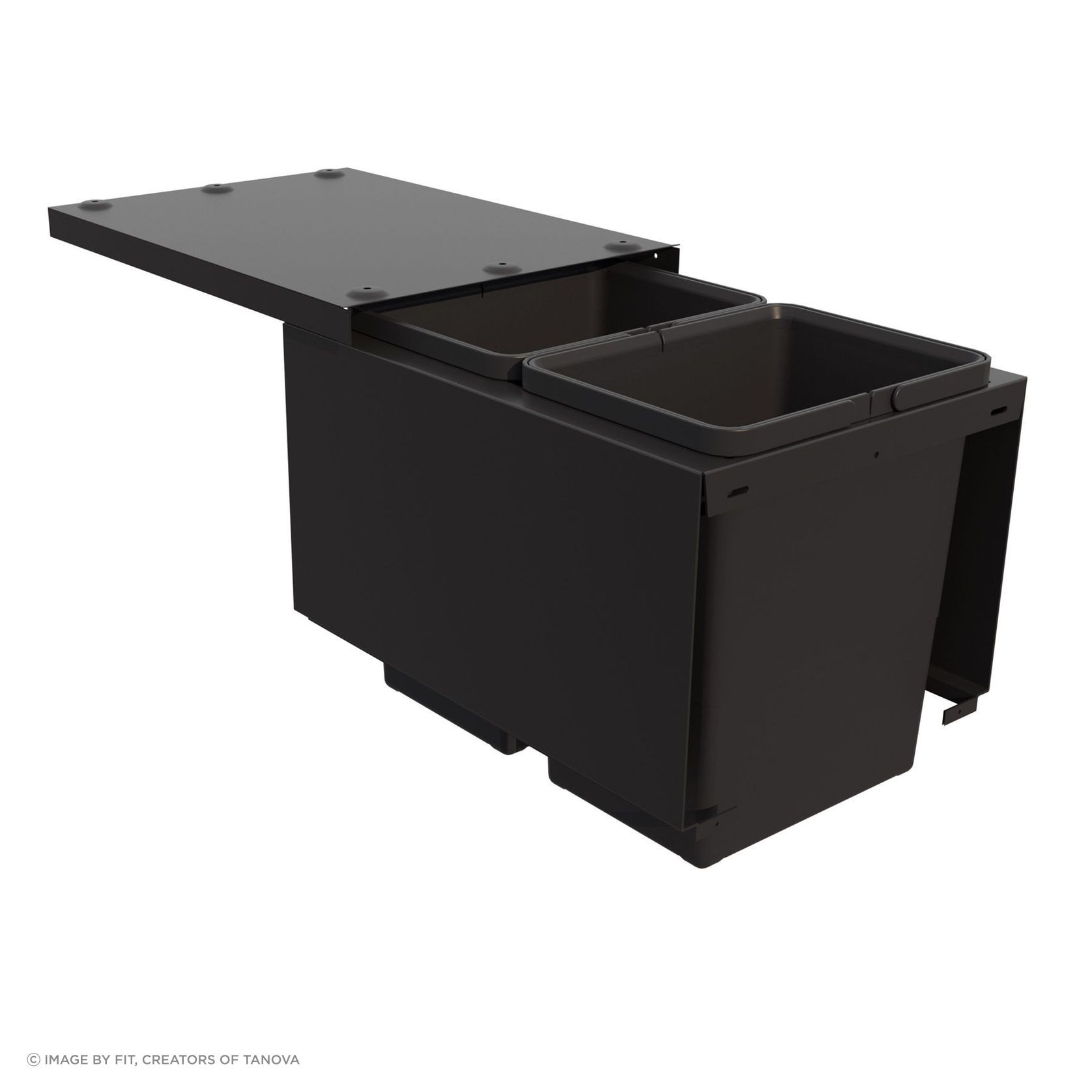 Tanova FLEX Kitchen Bin Solution For Slimline Drawers gallery detail image