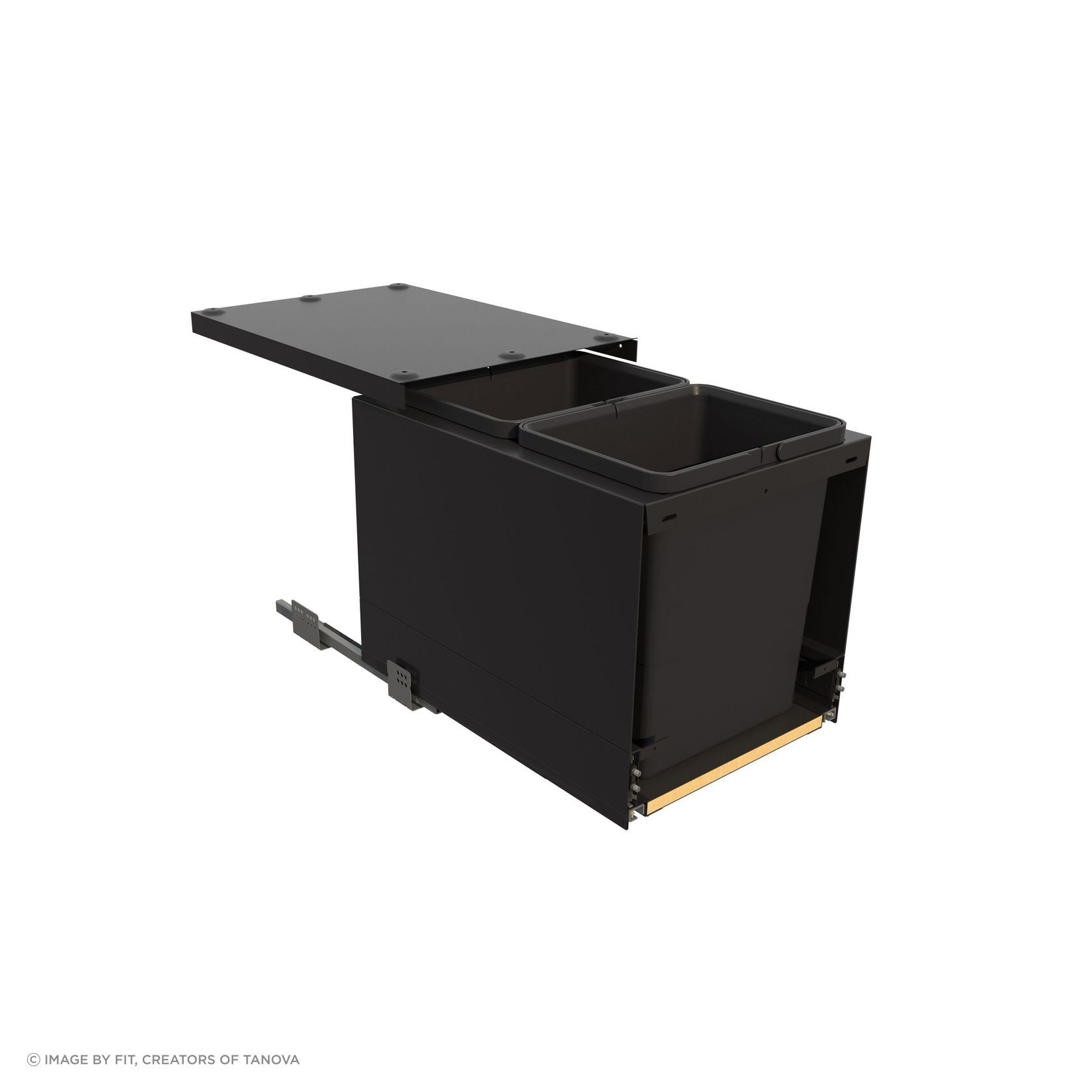 Tanova FLEX Kitchen Bin Solution For Slimline Drawers gallery detail image