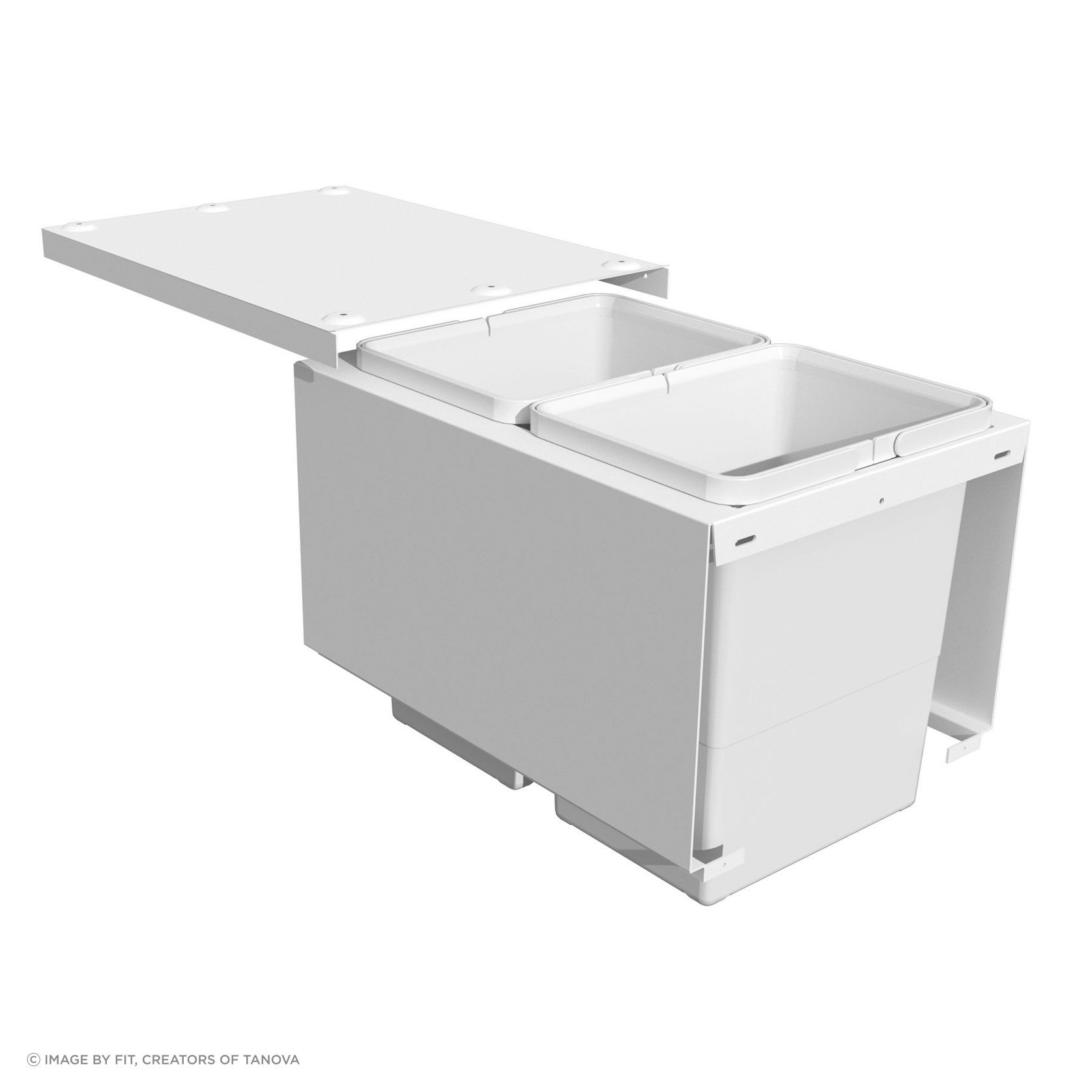 Tanova FLEX Kitchen Bin Solution For Slimline Drawers gallery detail image