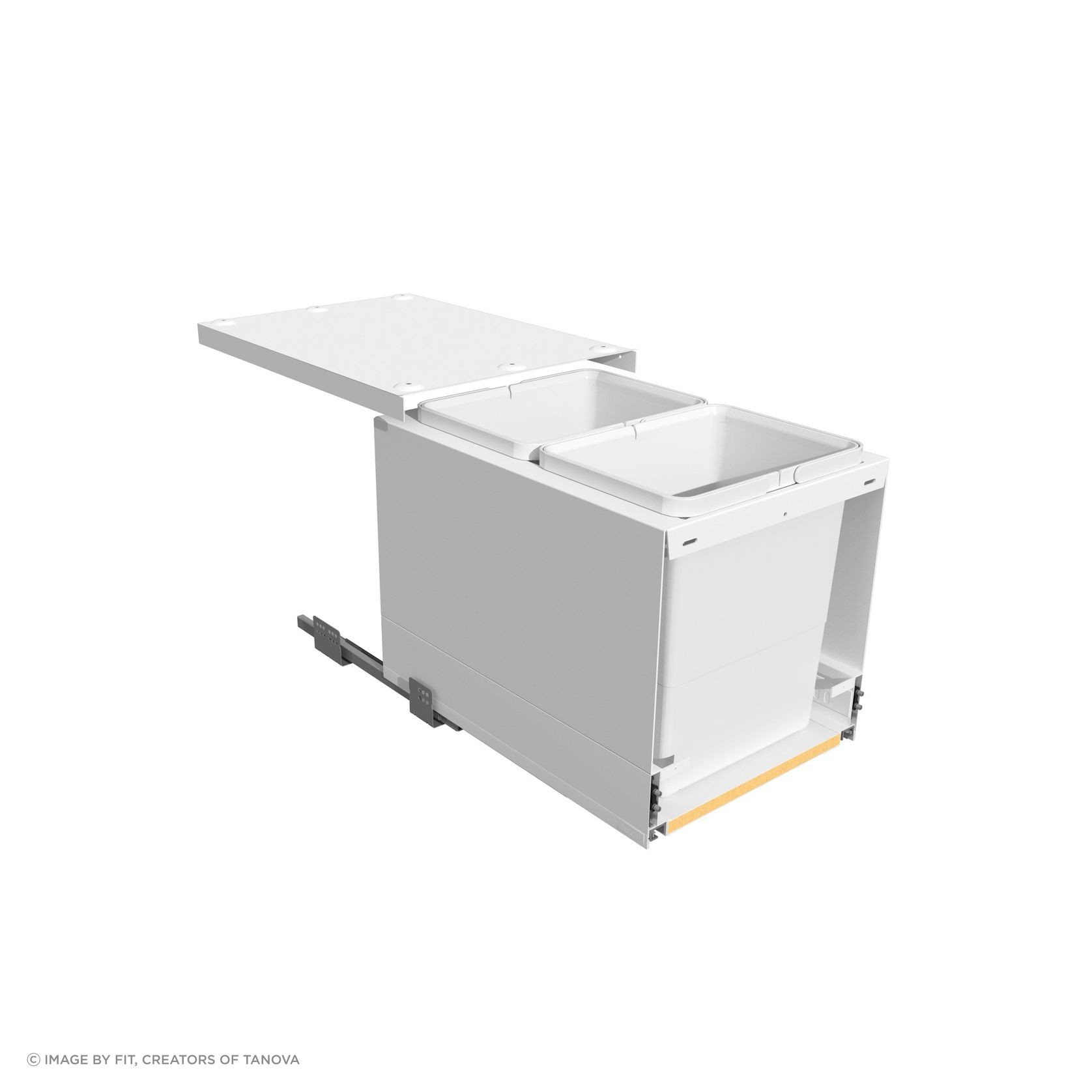 Tanova FLEX Kitchen Bin Solution For Slimline Drawers gallery detail image