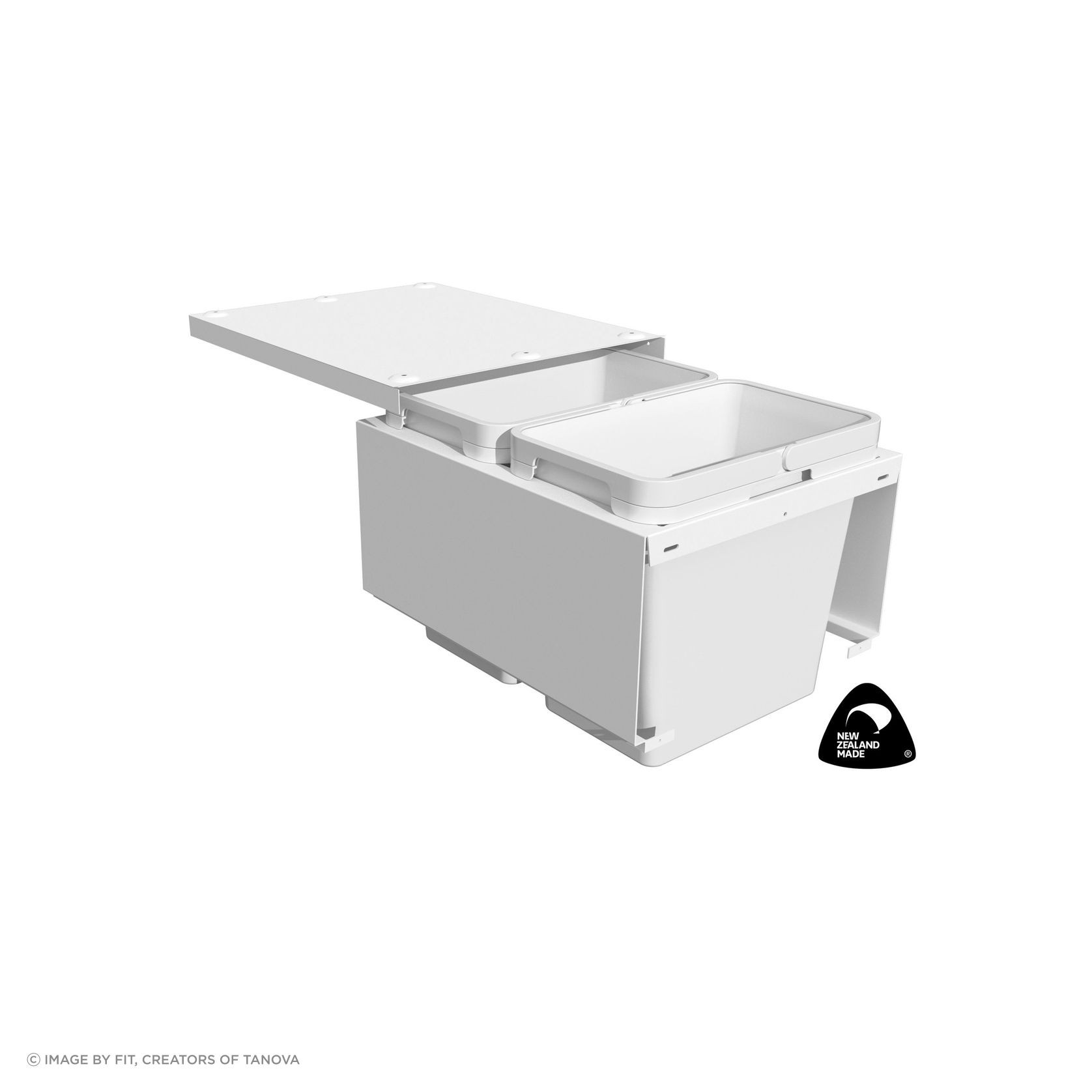 Tanova FLEX Kitchen Bin Solution For Slimline Drawers gallery detail image