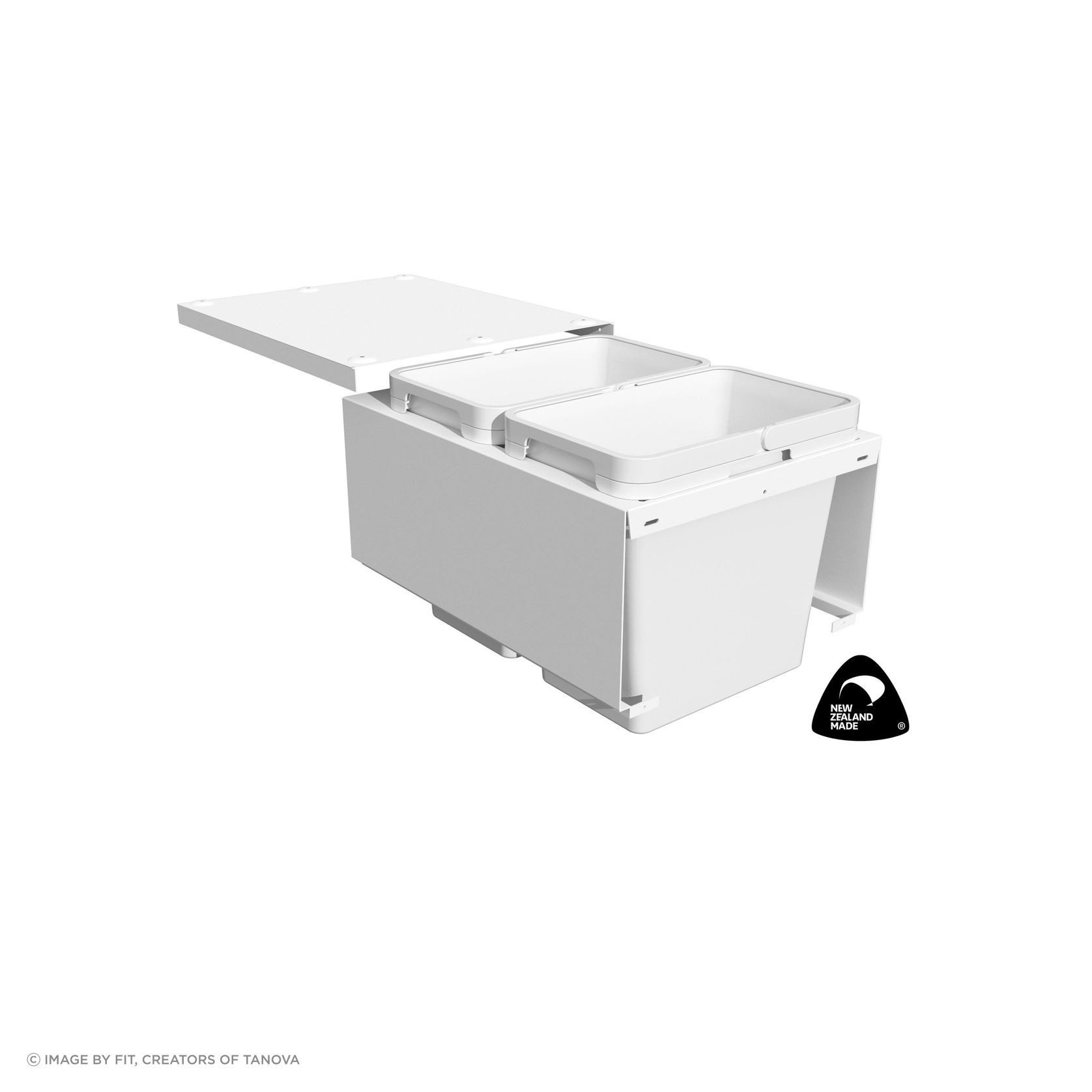 Tanova FLEX Kitchen Bin Solution For Slimline Drawers gallery detail image