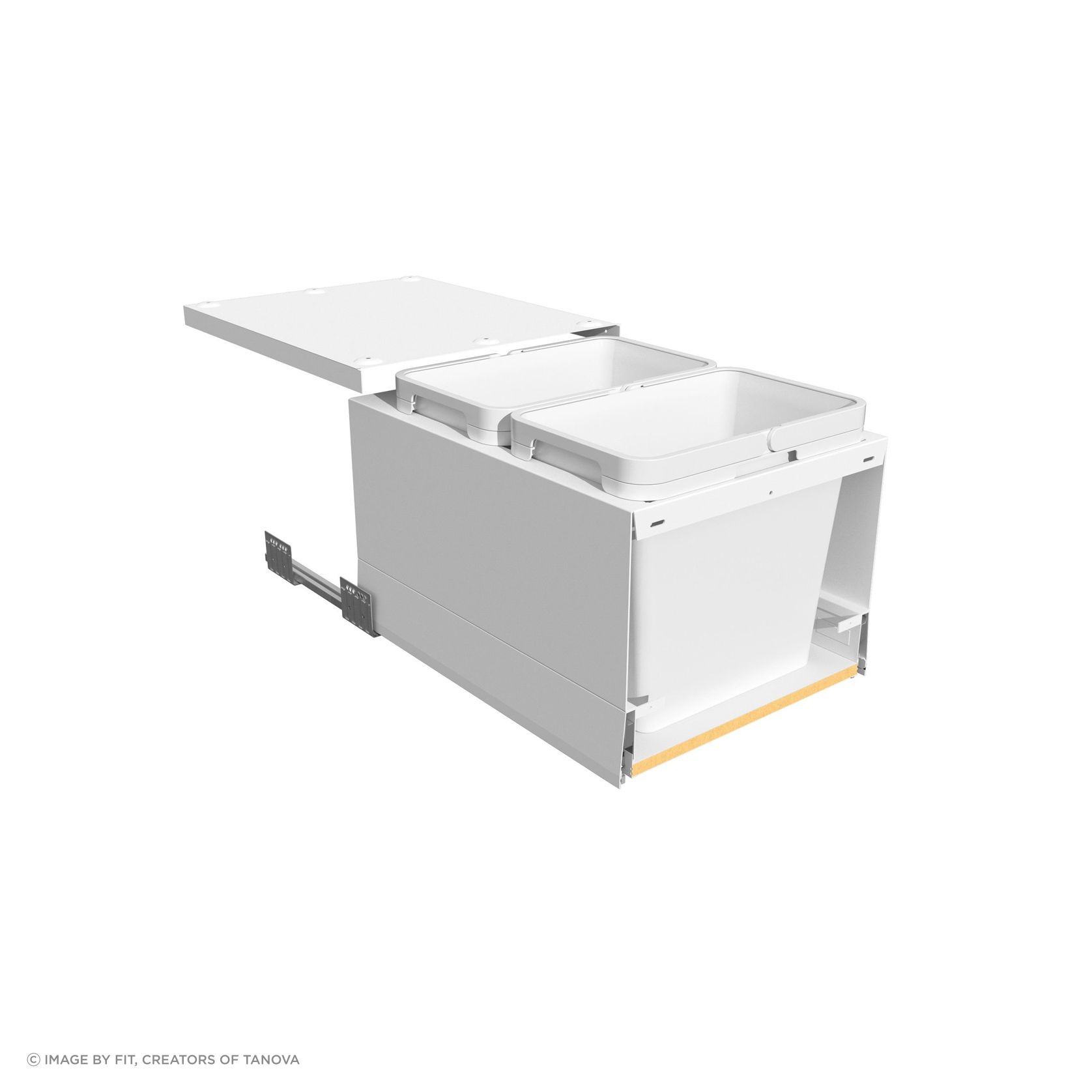 Tanova FLEX Kitchen Bin Solution For Slimline Drawers gallery detail image