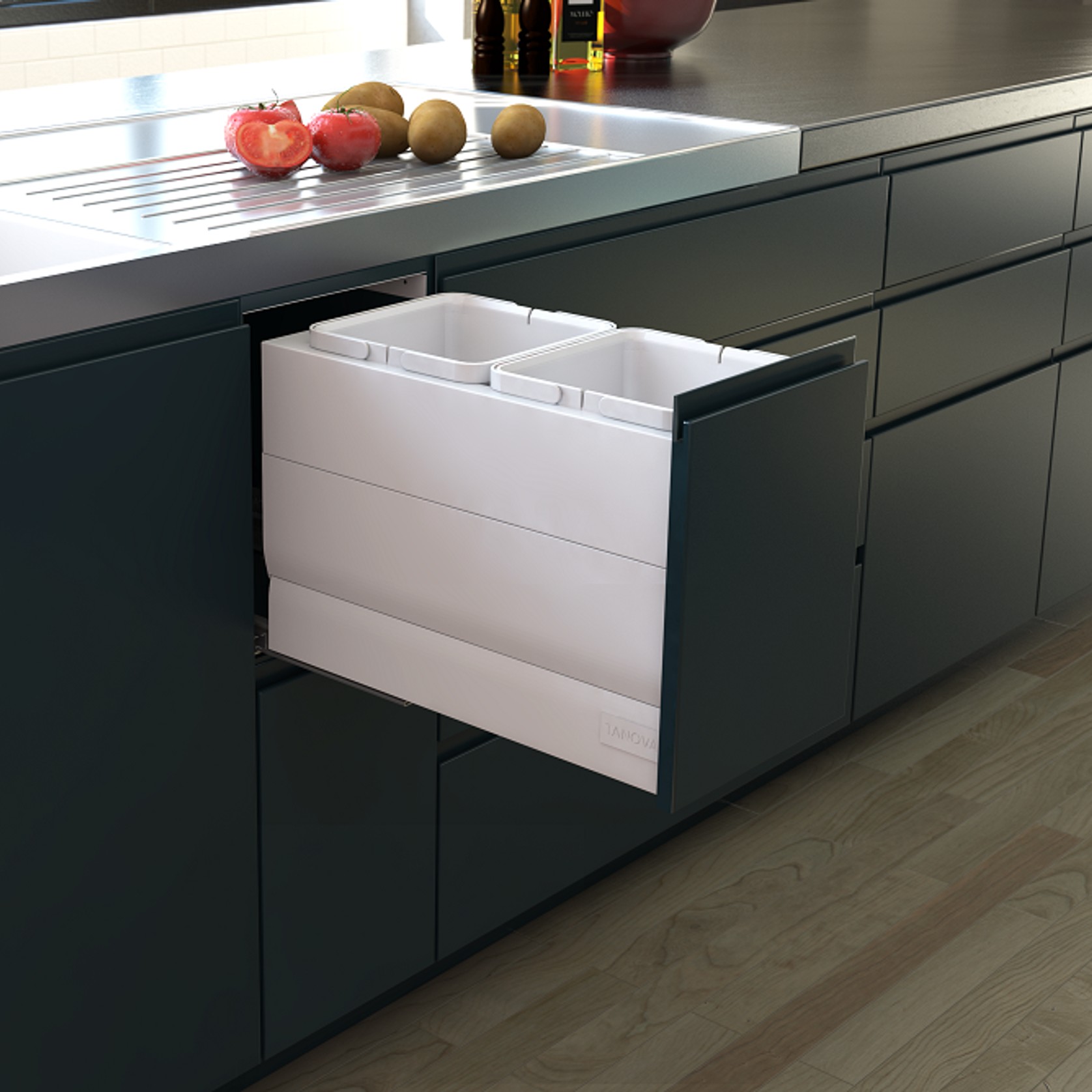 Tanova Designer Series Kitchen Waste Bins gallery detail image