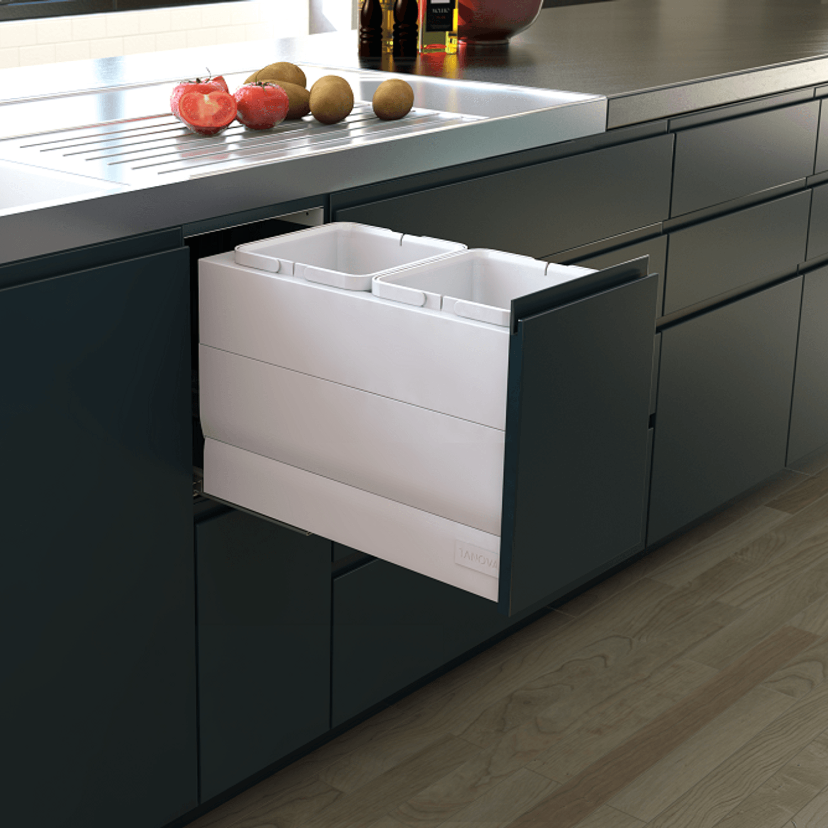 Tanova Designer Series Kitchen Waste Bins gallery detail image