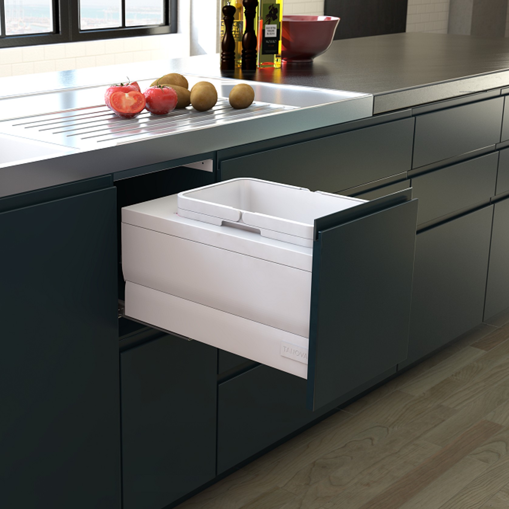 Tanova Designer Series Kitchen Waste Bins gallery detail image