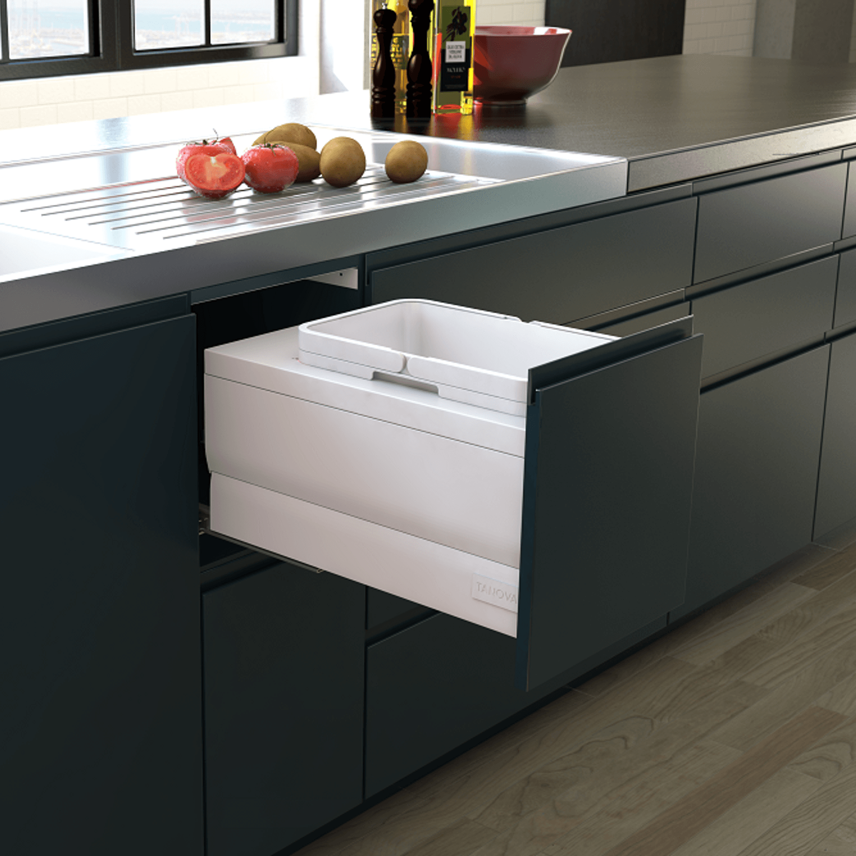 Tanova Designer Series Kitchen Waste Bins gallery detail image