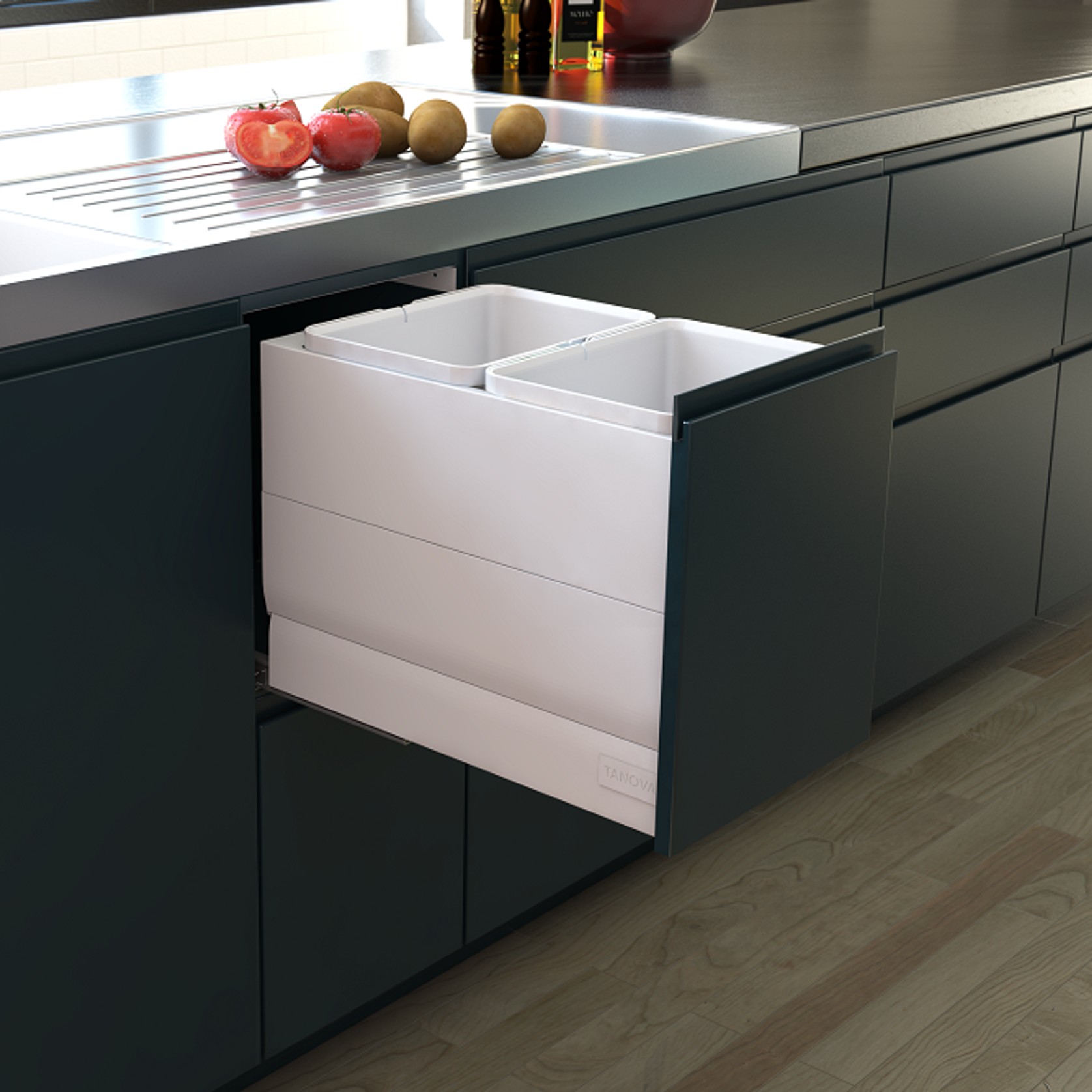 Tanova Designer Series Kitchen Waste Bins gallery detail image