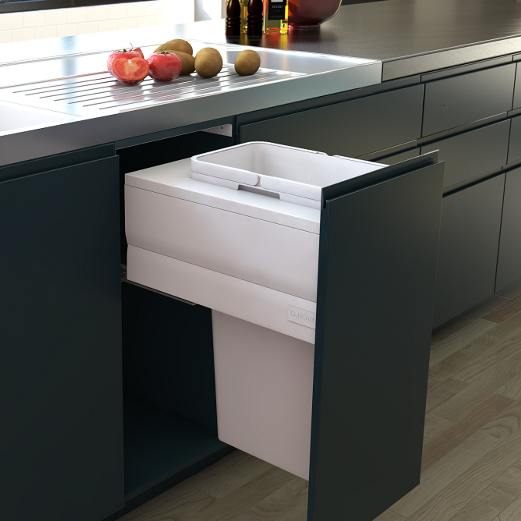Tanova Designer Series Kitchen Waste Bins gallery detail image