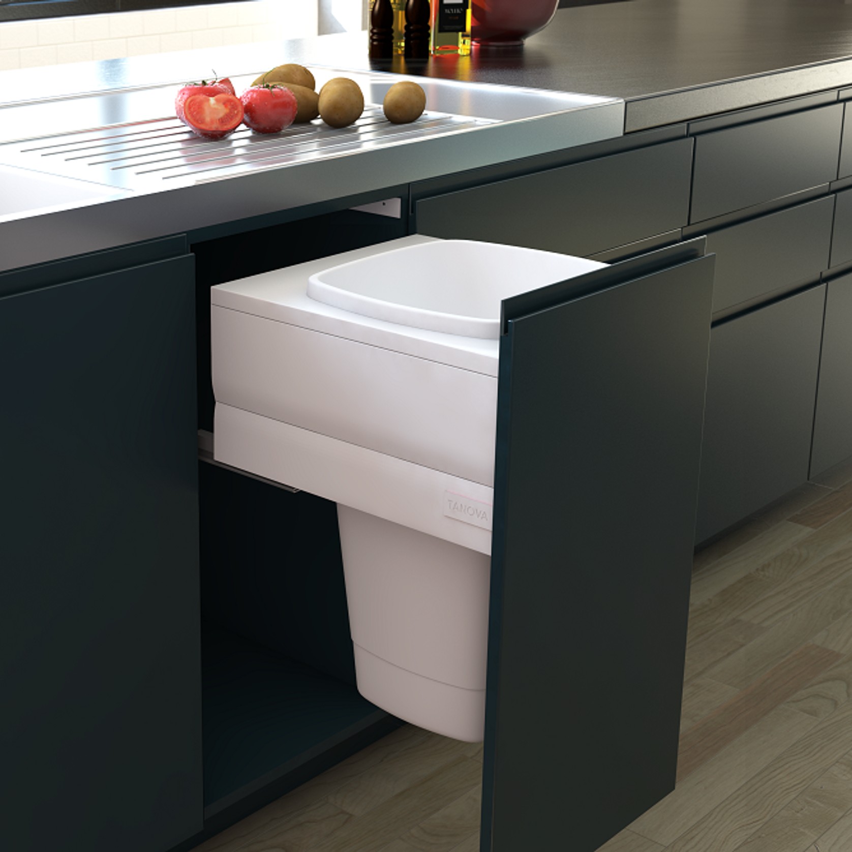 Tanova Designer Series Kitchen Waste Bins gallery detail image