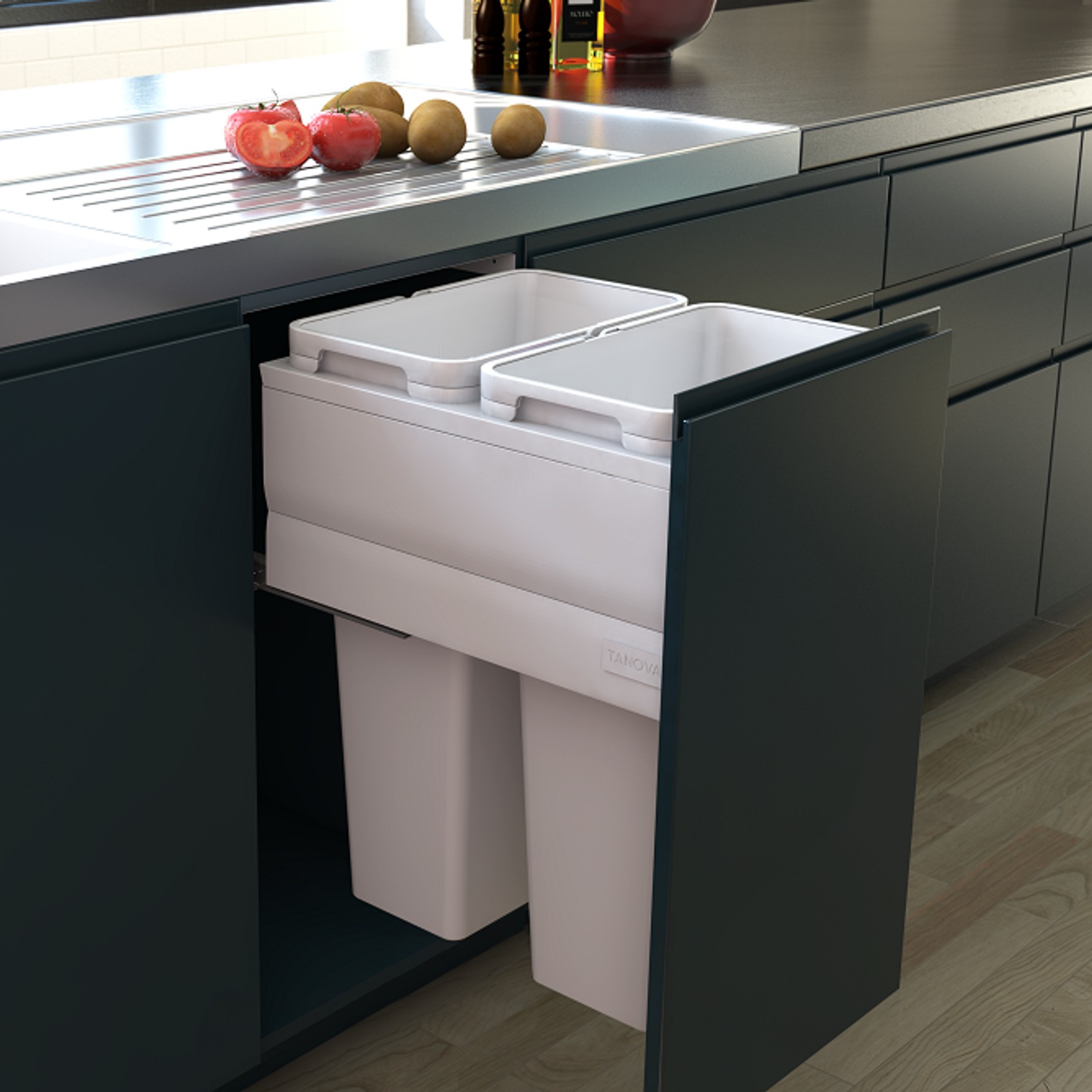 Tanova Designer Series Kitchen Waste Bins gallery detail image