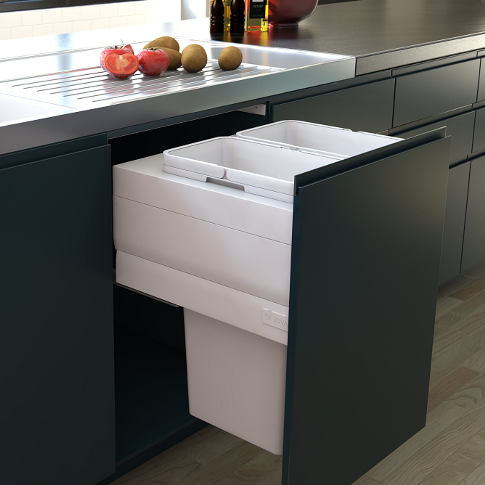 Tanova Designer Series Kitchen Waste Bins gallery detail image