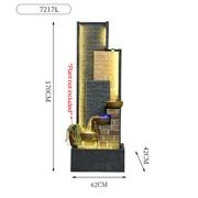 Modern Tiered Water Feature 62 x 42 x 170cm gallery detail image