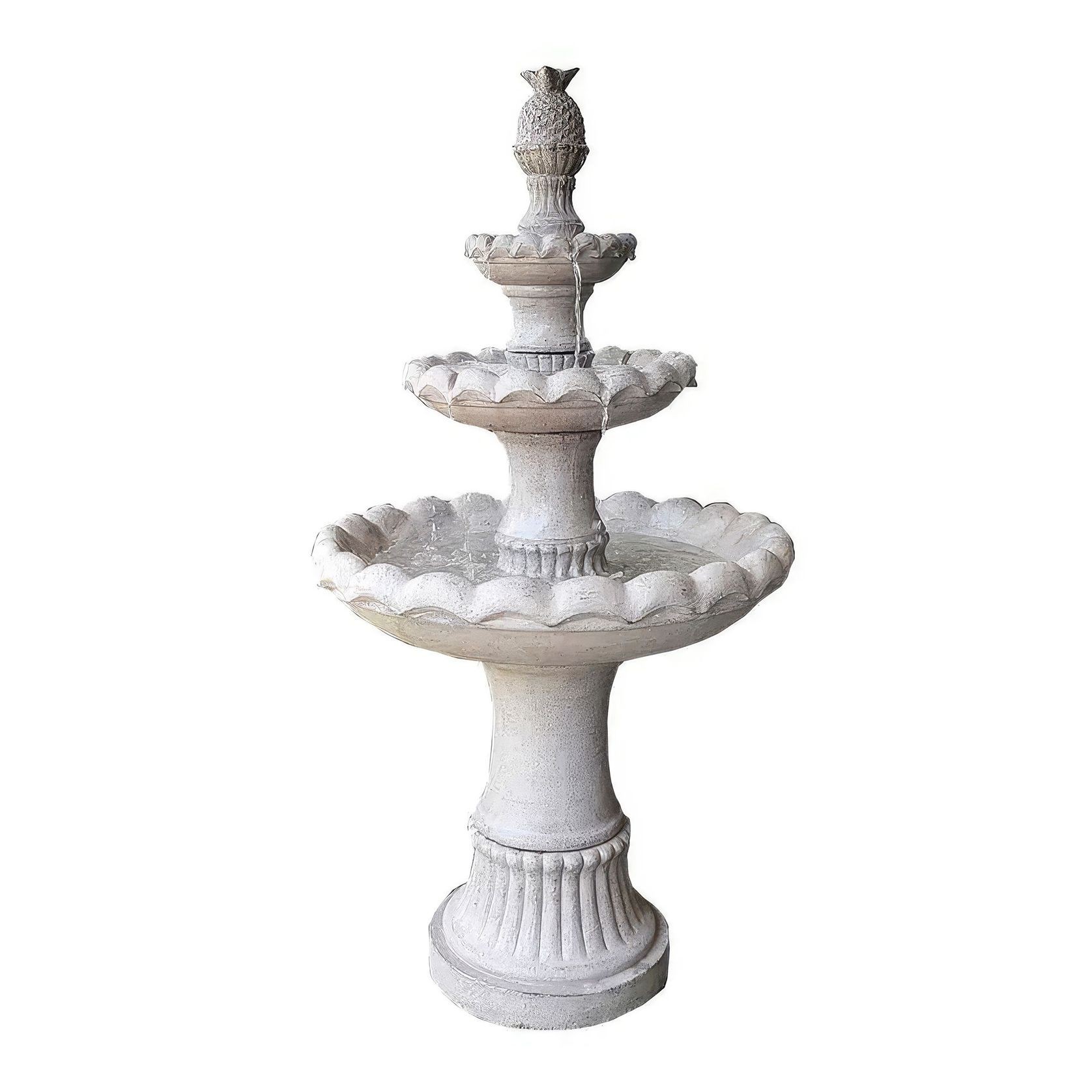 3 Tier Water Fountain White ArchiPro NZ