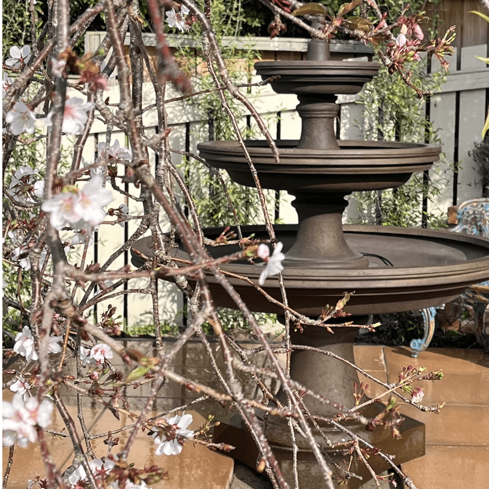 Versailles Mini Three Tier Fountain gallery detail image
