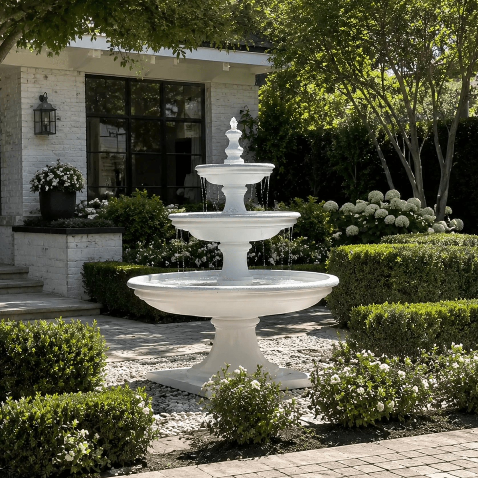 Versailles Mini Three Tier Fountain gallery detail image
