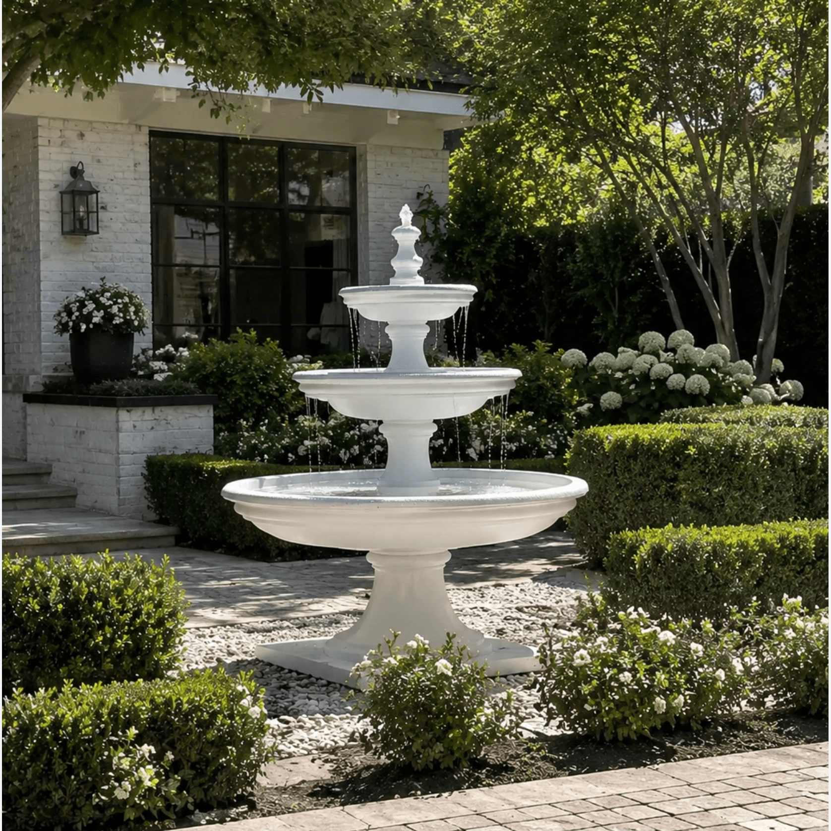 Versailles Mini Three Tier Fountain gallery detail image