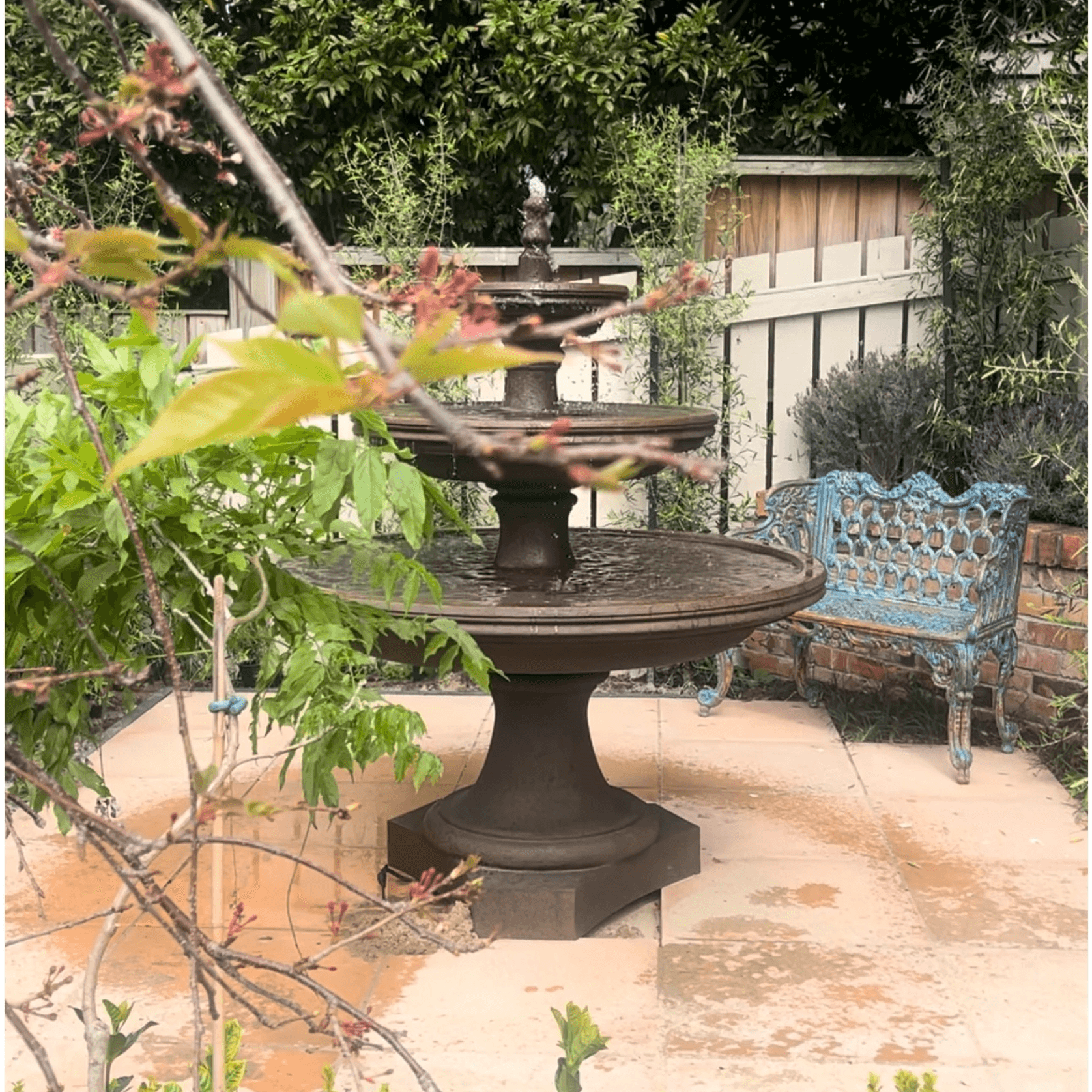 Versailles Mini Three Tier Fountain gallery detail image