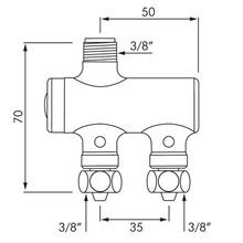 Delabie Premix 'Nano' Thermostatic Mixing Valve gallery detail image