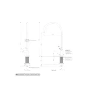 Mini Water Filter Tap with Font Drain gallery detail image