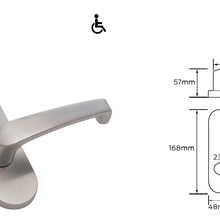 Legge 500 Series Ergo  (62) Door Furniture gallery detail image