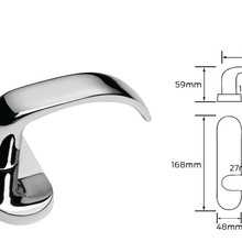 Legge 500 Series Neptune (N) Door Furniture gallery detail image