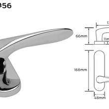 Legge 500 Series Rubens (56) Door Furniture gallery detail image