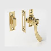Joseph Giles - Solid Brass Traditional Bulb End Casement Fastener gallery detail image