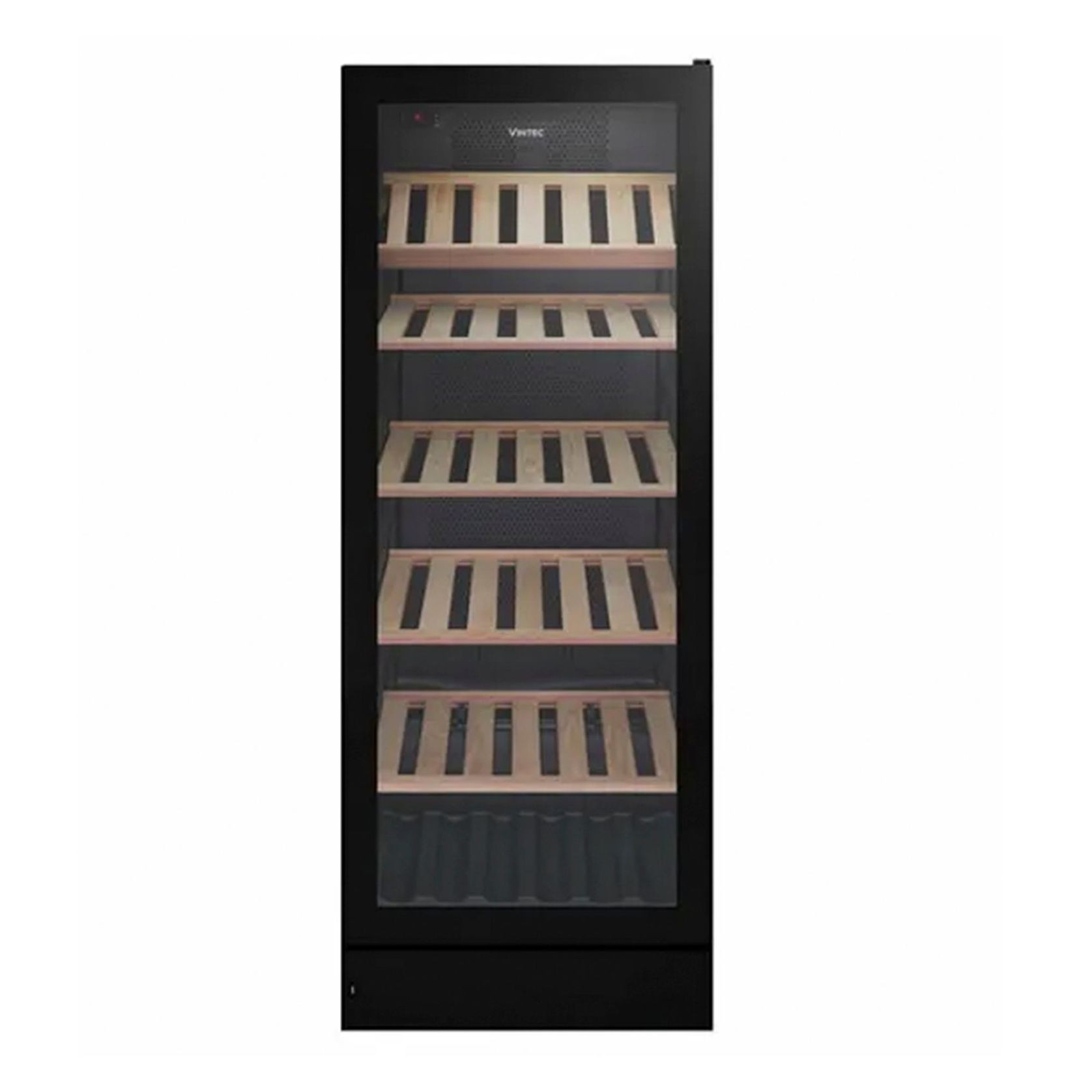 Vintec 148 Bottle Wine Cabinet - Black gallery detail image