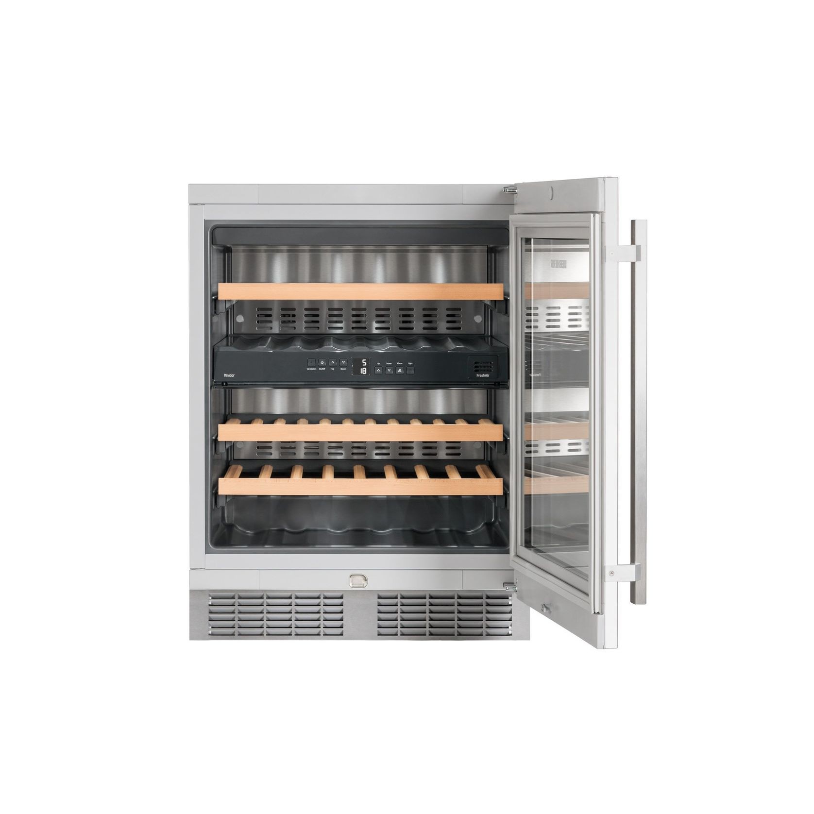 UWTes 1672 Vinidor | Dual Zone Underbench Wine Cabinet gallery detail image