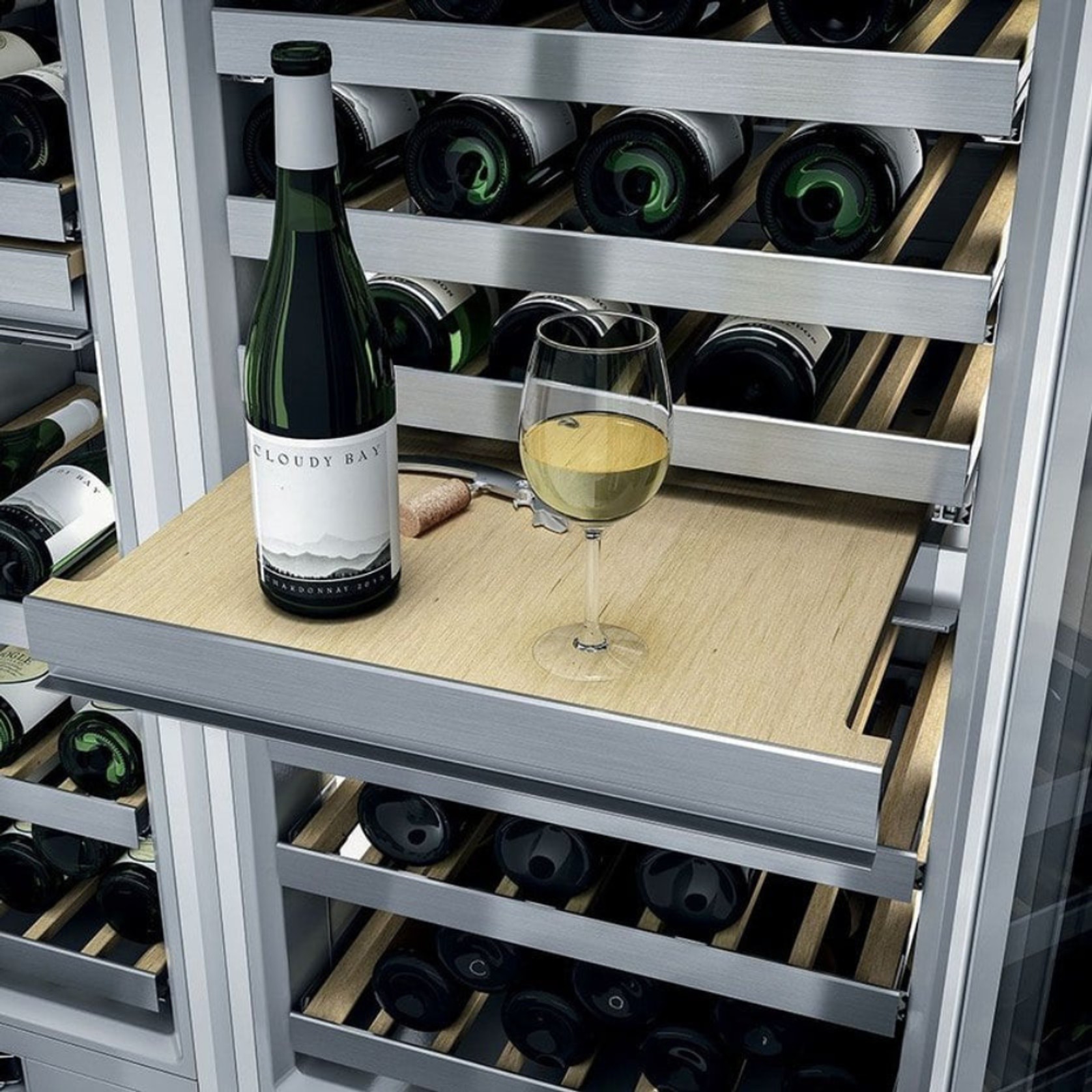 EWT 9275 Monolith | Integrated Triple Zone Wine Cellar gallery detail image