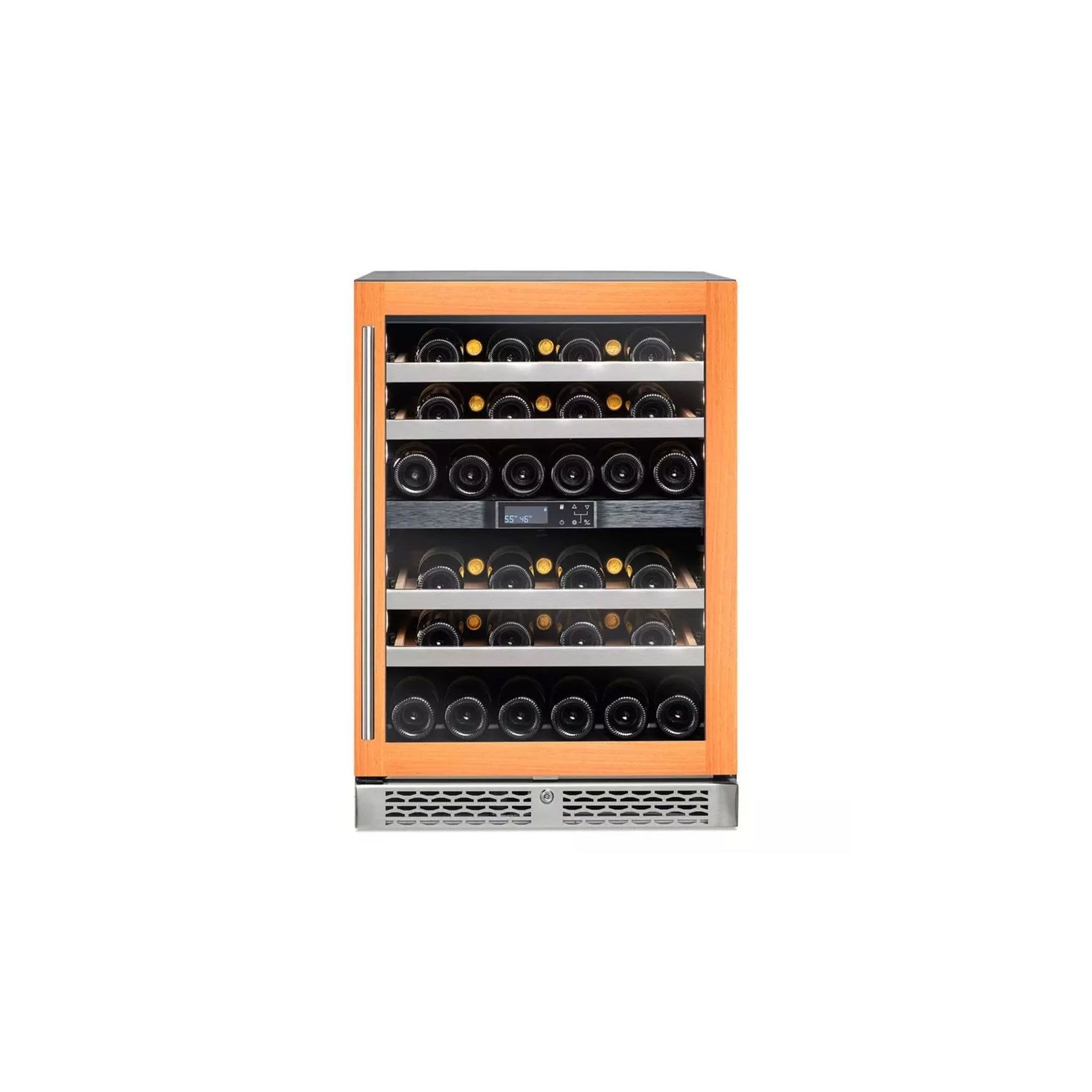 Grand Cru 46 Bottle Panel Ready Dual Zone Wine Fridge. gallery detail image